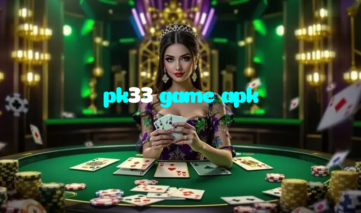 pk33 game apk casino presented on mobile device in Pakistan with slots and live games
